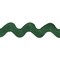 Belagio Large Ric Rac Trim, 1.25" Wide, 10-yard bolt, Emerald Green
